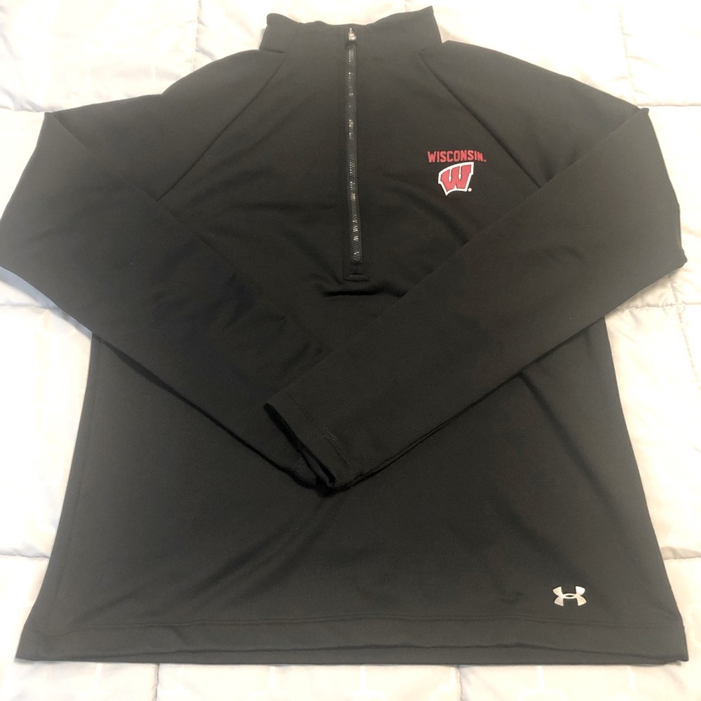 Under Armour Cold Gear Badgers Quarter Zip